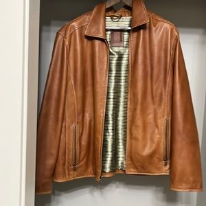 Very nice vertical leather jacket